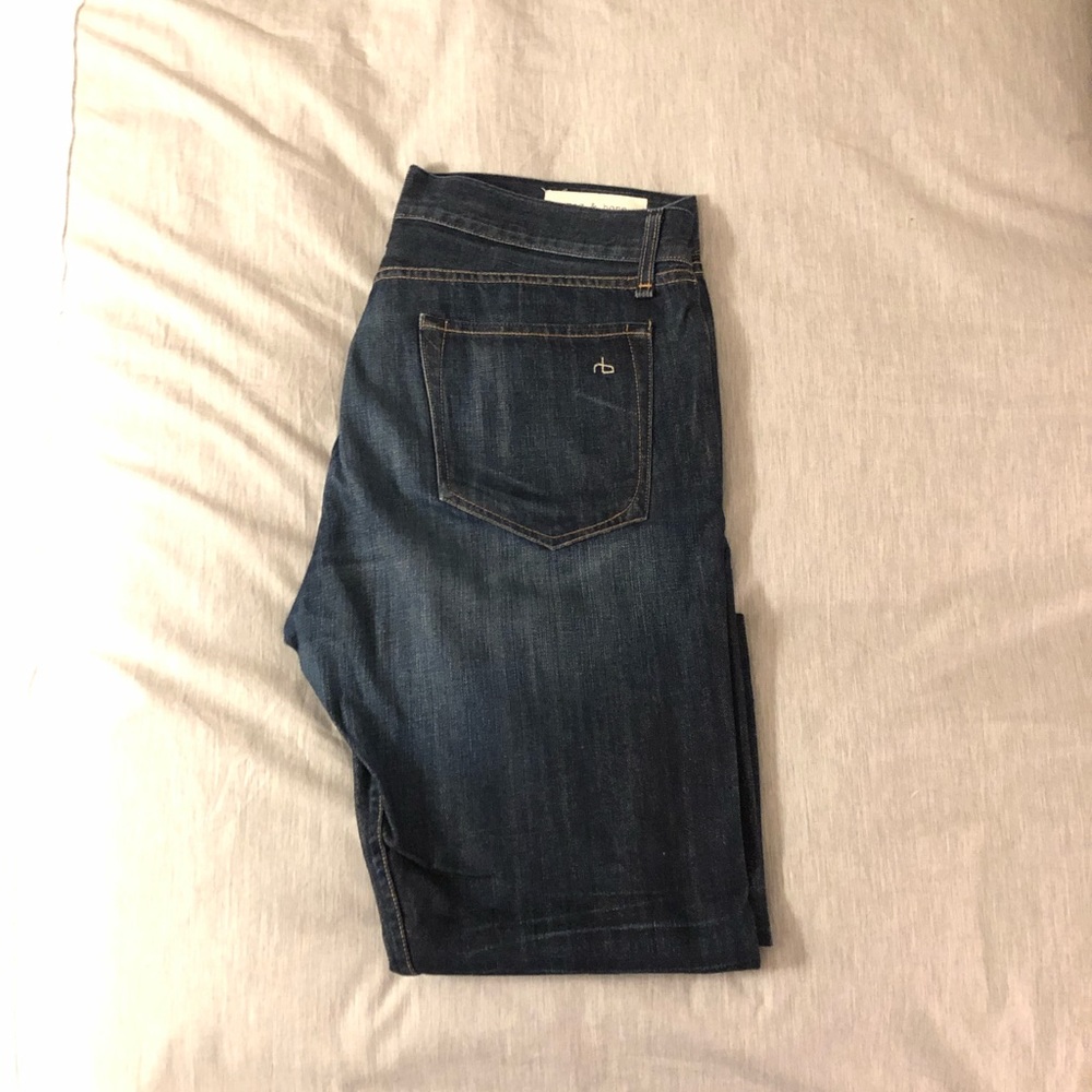 Rag and Bone slim straight jeans